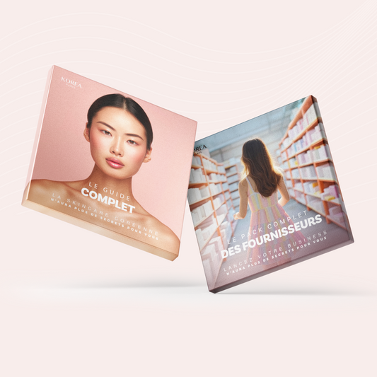 LE PACK COMPLET K-BEAUTY + LISTE DES FOURNISSEURS